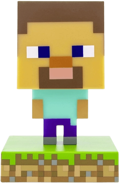 Paladone Minecraft Steve Icon Light - 11cm   for sale in Egypt from Games2Egypt