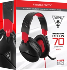 Turtle Beach Ear Force Recon 70N Wired Gaming Headset - Black and Red  for sale in Egypt from Games2Egypt