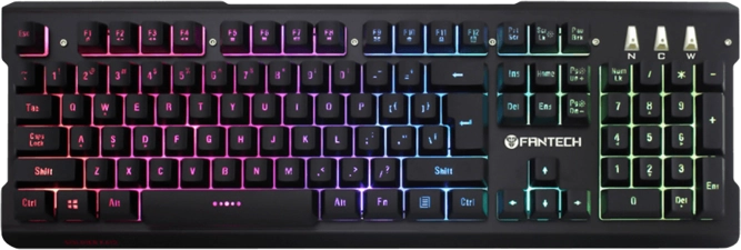 Fantech Soldier K612 RGB Membrane Gaming Keyboard - Black -  for sale in Egypt from Games2Egypt