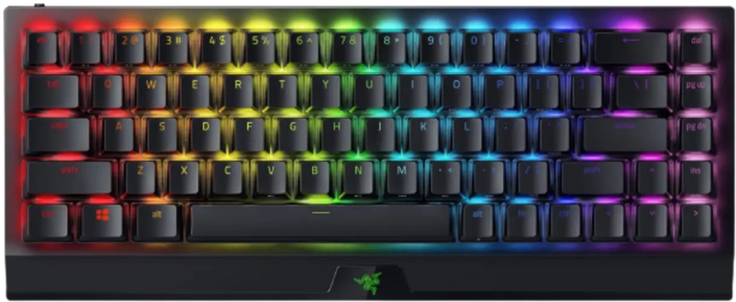 Razer BlackWidow V3 Mini Hyperspeed Wireless Keyboard with Green Switches - Open Sealed