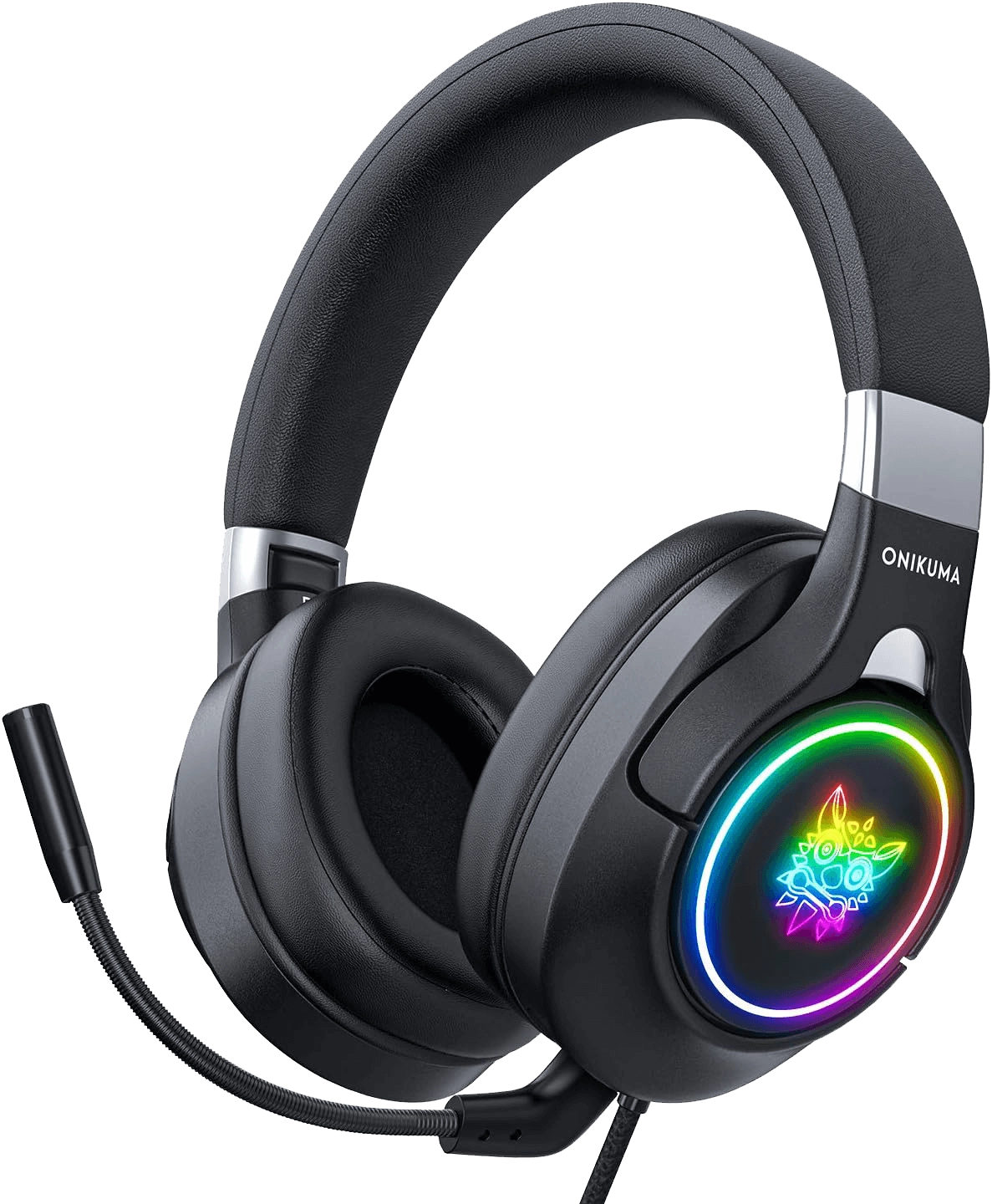 Onikuma K15 RGB Gaming Headset - Black  for sale in Egypt from Games2Egypt