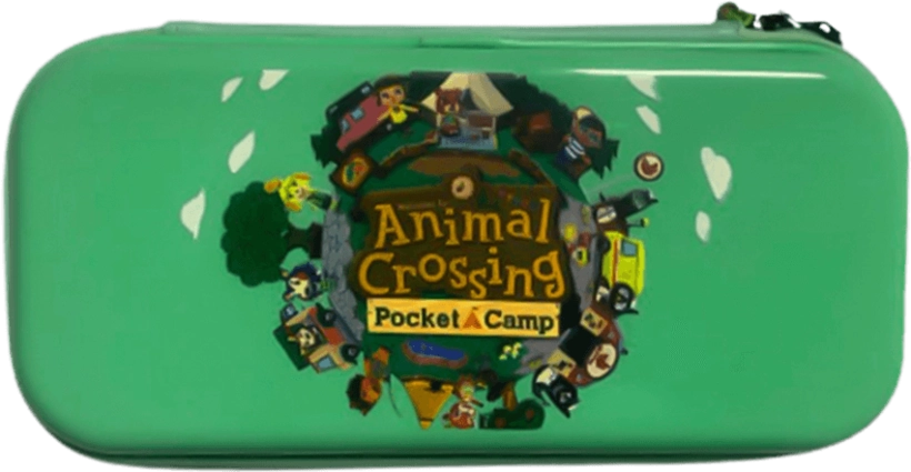 Animal Crossing Travel Case for Nintendo Switch Deluxe Travel - Green