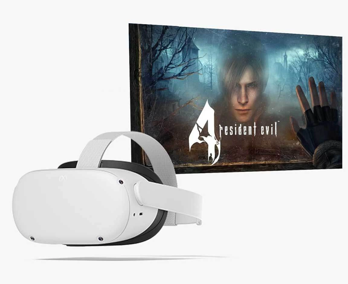 Oculus Quest 2 Console Bundle with Resident Evil 4 - 128GB   for sale in Egypt from Games2Egypt