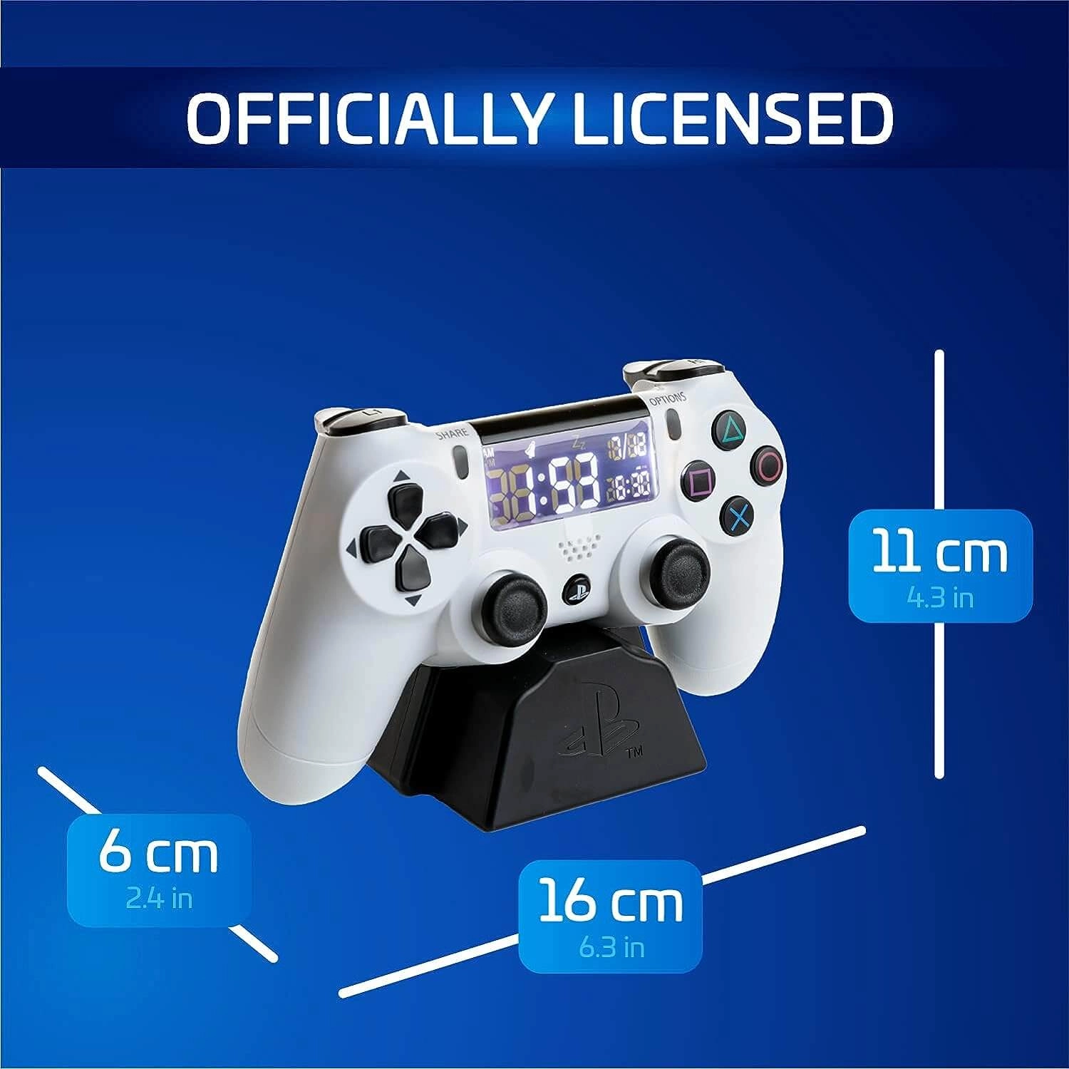 Paladone PS4 Controller Alarm Clock - White  for sale in Egypt from Games2Egypt