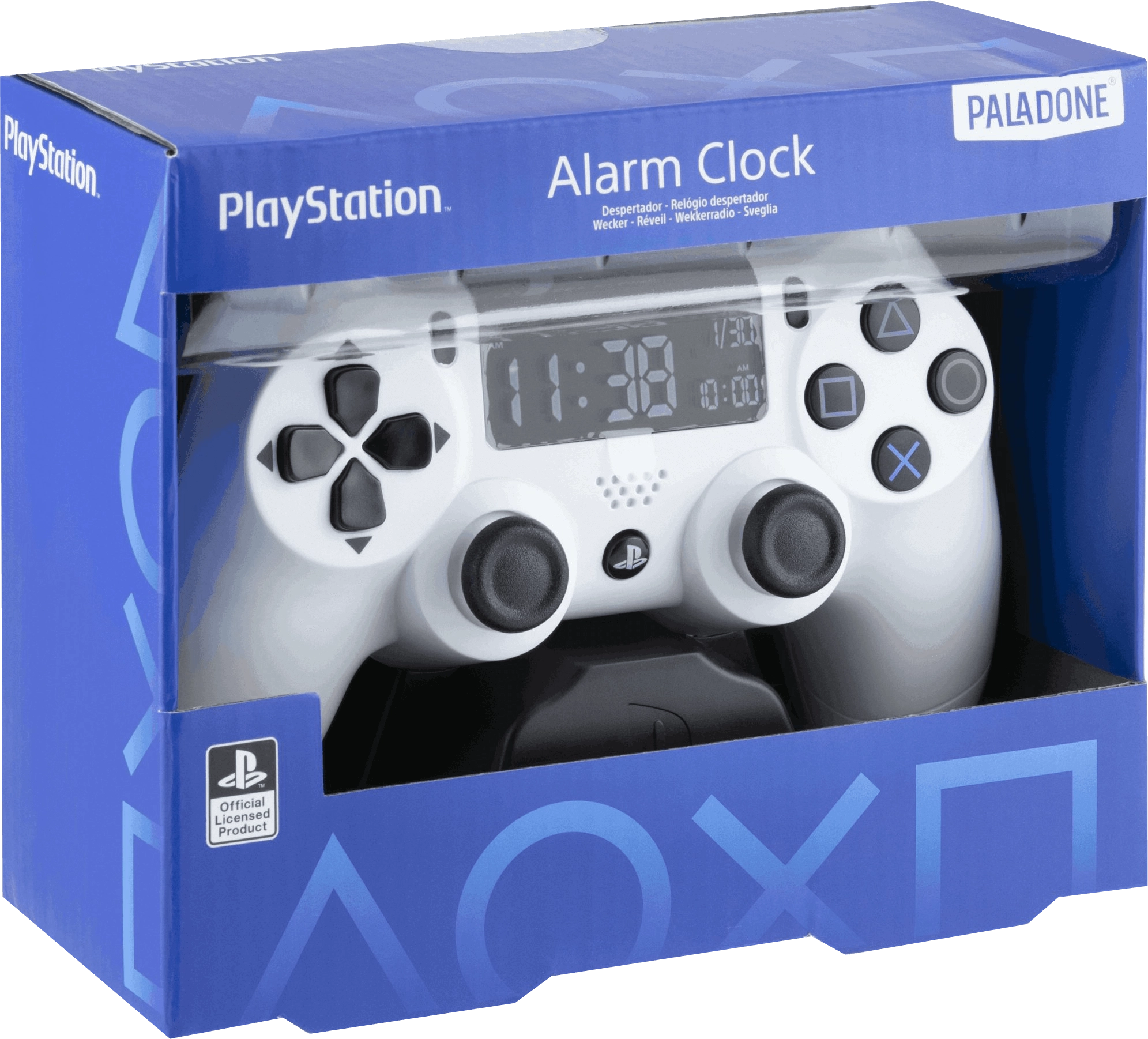 Paladone PS4 Controller Alarm Clock - White  for sale in Egypt from Games2Egypt