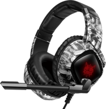 Onikuma K19 RGB Wired Gaming Headset - Grey Camouflage  for sale in Egypt from Games2Egypt