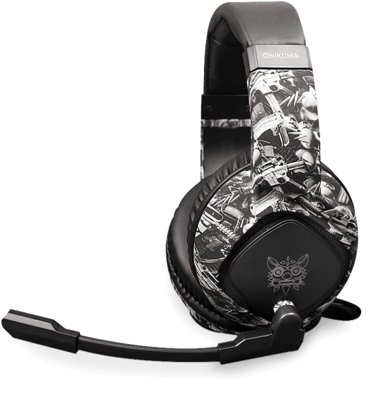 Onikuma K19 RGB Wired Gaming Headset - Grey Camouflage  for sale in Egypt from Games2Egypt