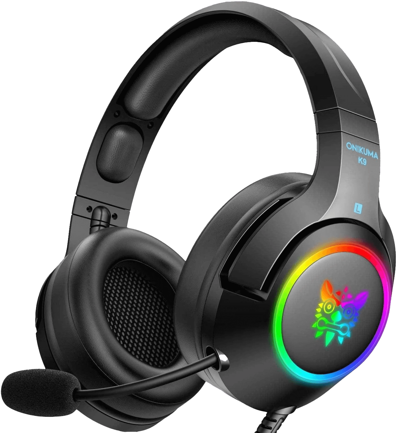 Onikuma K9 Wired RGB Gaming Headset - Black  for sale in Egypt from Games2Egypt