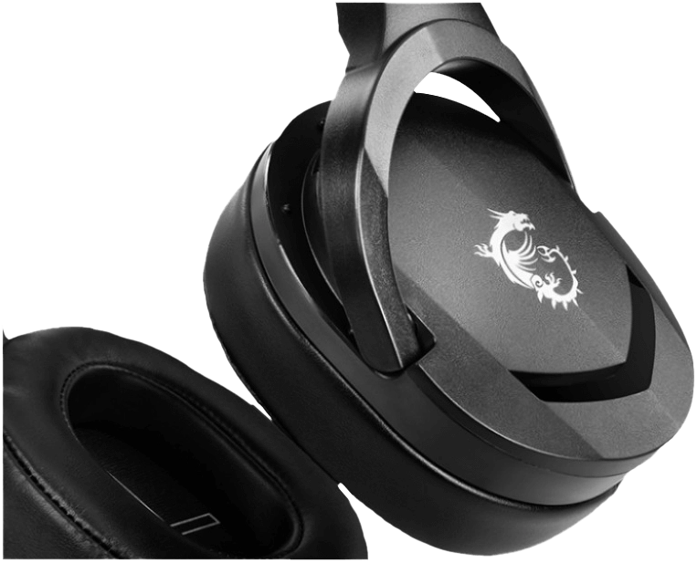 MSI Immerse GH20 Wired Gaming Headset - Black  for sale in Egypt from Games2Egypt