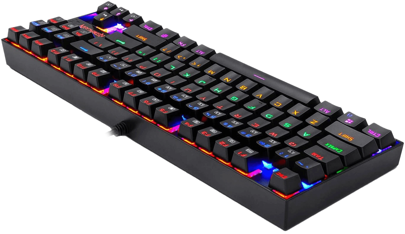 Redragon K552 Rainbow Kumara Mechanical Wired Gaming Keyboard - Red Linear Switch  for sale in Egypt from Games2Egypt