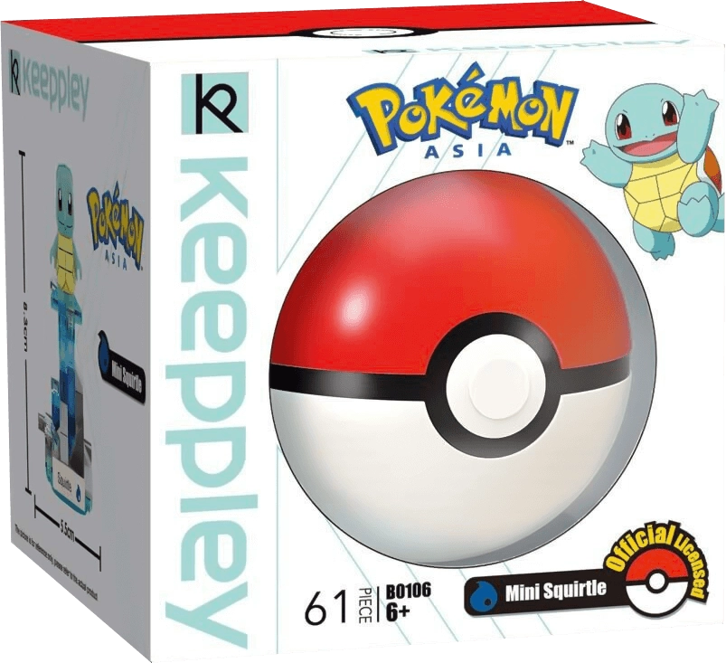 Keeppley Pokemon Mini Squirtle Action Figure - 61 Pieces  for sale in Egypt from Games2Egypt