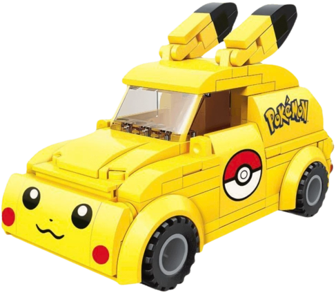 Keeppley Pokemon Pikachu Mini Car Building Toy