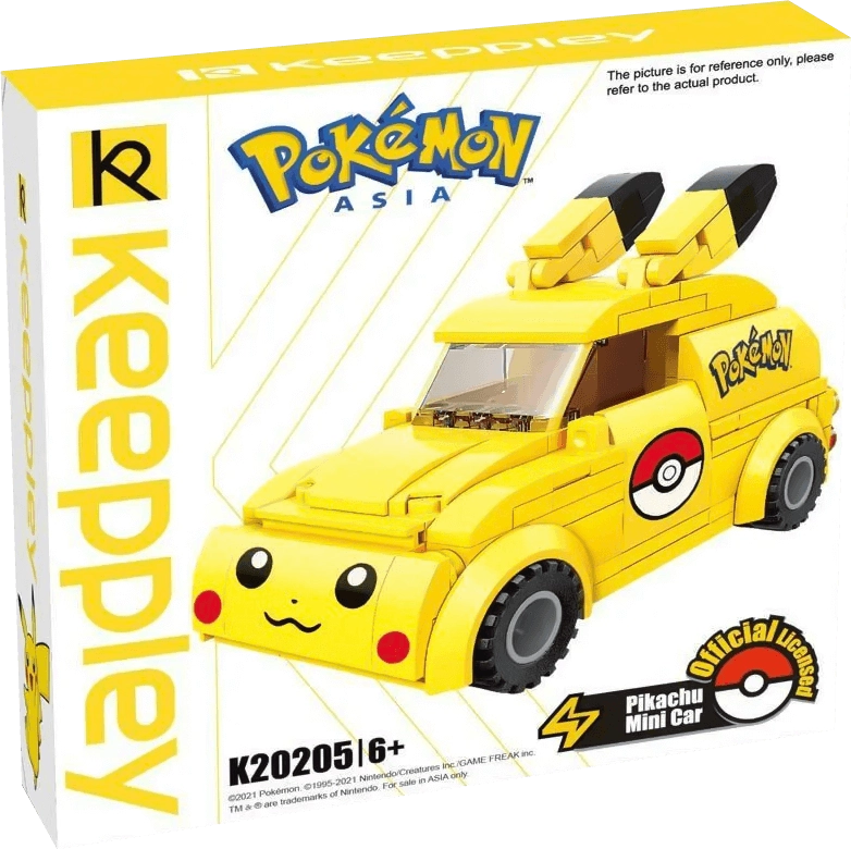 Keeppley Pokemon Pikachu Mini Car Building Toy  for sale in Egypt from Games2Egypt