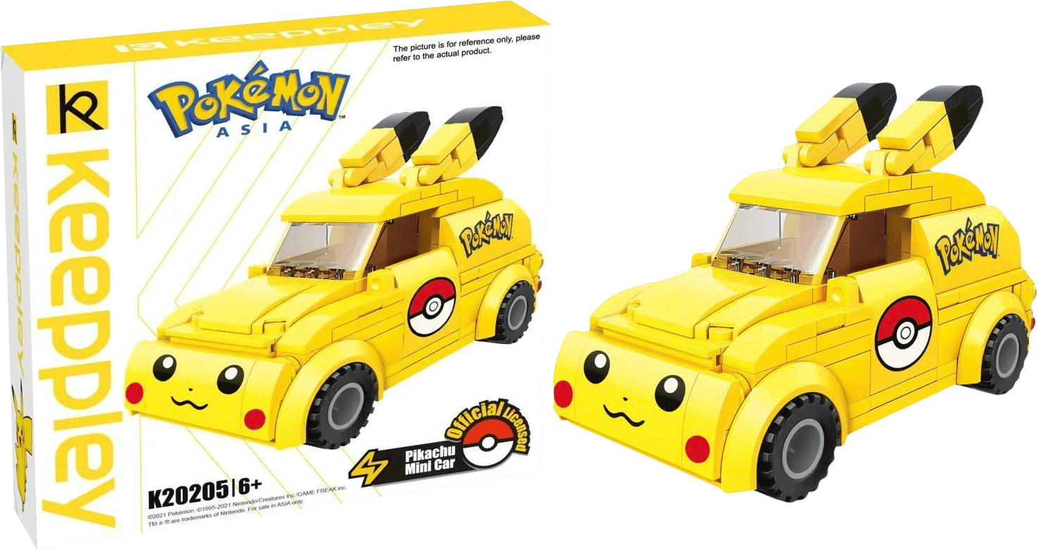 Keeppley Pokemon Pikachu Mini Car Building Toy  for sale in Egypt from Games2Egypt