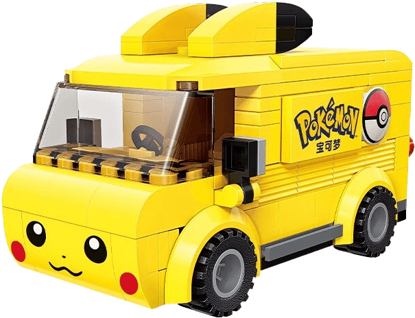 Keeppley Pokemon Pikachu Mini Bus Building Toy  for sale in Egypt from Games2Egypt