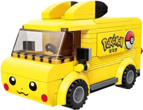Keeppley Pokemon Pikachu Mini Bus Building Toy (85194)