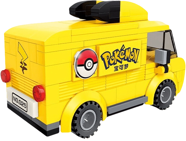 Keeppley Pokemon Pikachu Mini Bus Building Toy  for sale in Egypt from Games2Egypt