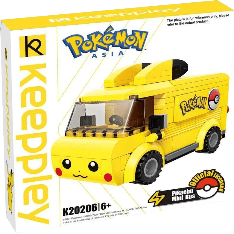 Keeppley Pokemon Pikachu Mini Bus Building Toy  for sale in Egypt from Games2Egypt