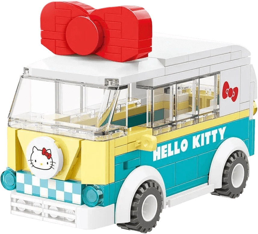 Keeppley Hello Kitty Mini Bus Building Toy  for sale in Egypt from Games2Egypt