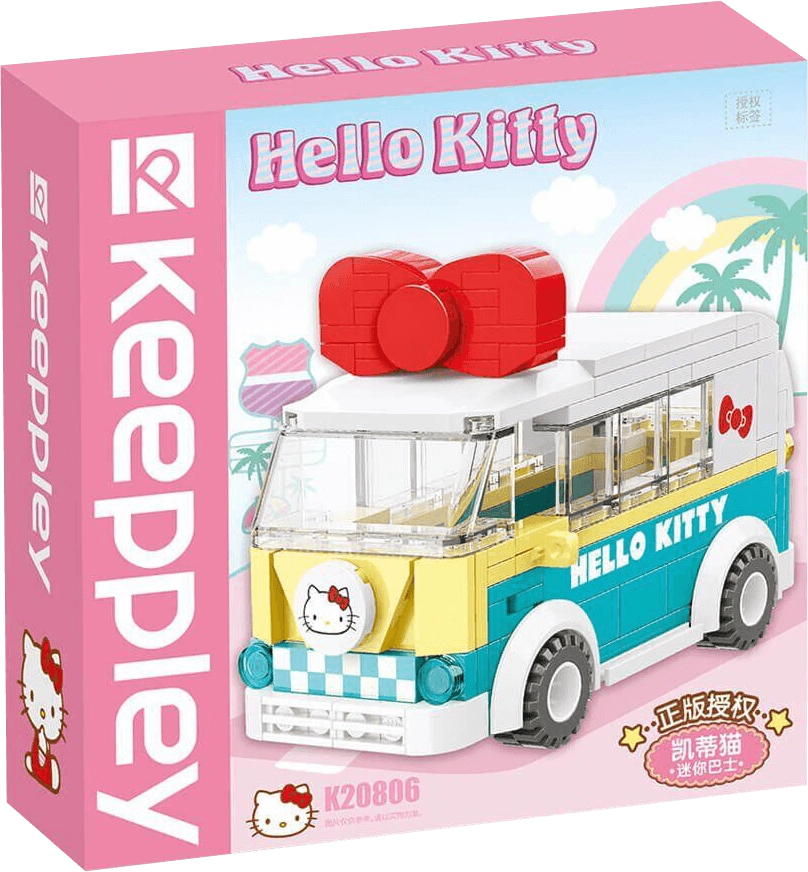 Keeppley Hello Kitty Mini Bus Building Toy  for sale in Egypt from Games2Egypt