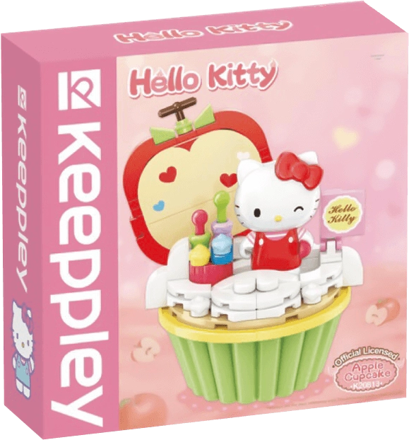 Keeppley Hello Kitty Apple Cupcake Building Toy Action Figure  for sale in Egypt from Games2Egypt