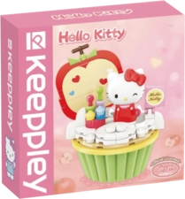 Keeppley Hello Kitty Apple Cupcake Building Toy Action Figure  for sale in Egypt from Games2Egypt