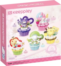 Keeppley Hello Kitty Apple Cupcake Building Toy Action Figure  for sale in Egypt from Games2Egypt