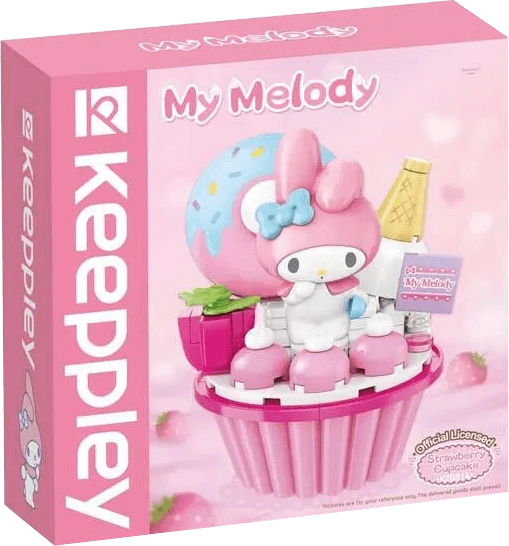 Keeppley Sanrio My Melody Cupcake Building Toy Action Figure  for sale in Egypt from Games2Egypt