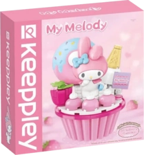 Keeppley Sanrio My Melody Cupcake Building Toy Action Figure  for sale in Egypt from Games2Egypt