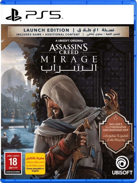 Assassin's Creed Mirage - Arabic - Launch Edition - PS5  for sale in Egypt from Games2Egypt