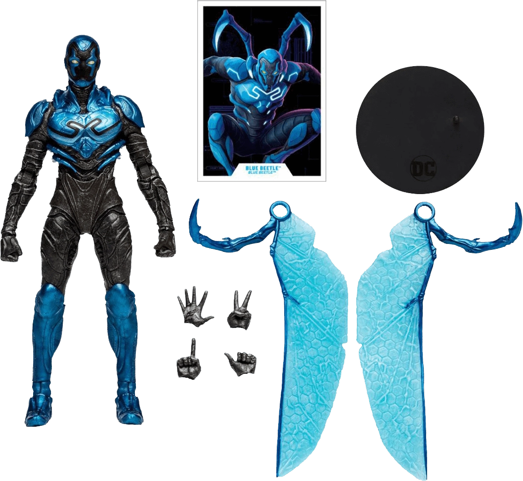 McFarlane Toys DC Multiverse Blue Beetle Action Figure - 18 cm  for sale in Egypt from Games2Egypt