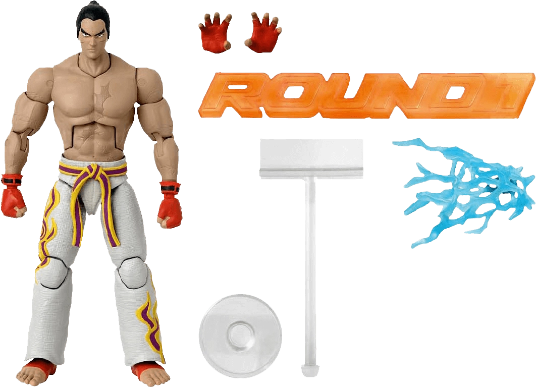 Bandai Namco Tekken Kazuya Mishima Action Figure - 17 cm  for sale in Egypt from Games2Egypt