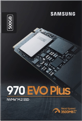 Samsung 970 EVO Plus NVMe Internal SSD - 500 GB