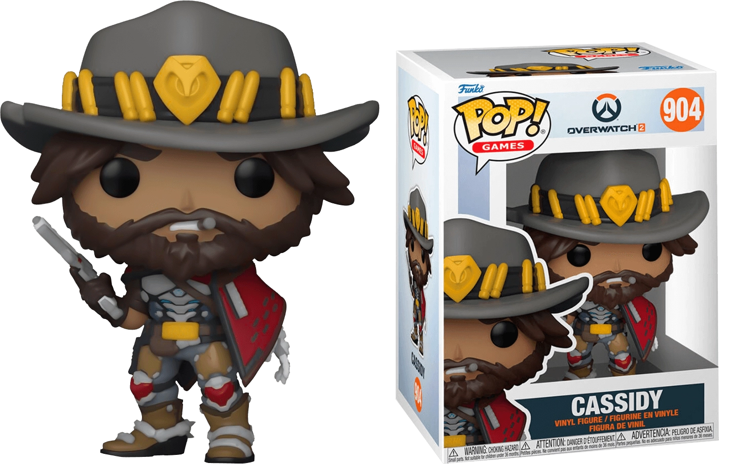 Funko Pop! Games: Overwatch 2 - Cassidy  for sale in Egypt from Games2Egypt