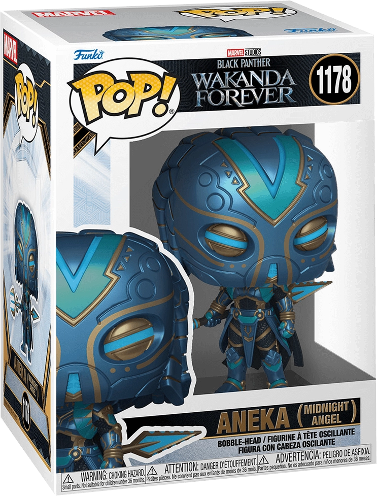 Funko Pop! Marvel: Black Panther Wakanda Forever S2 - Aneka (Midnight Angel)  for sale in Egypt from Games2Egypt