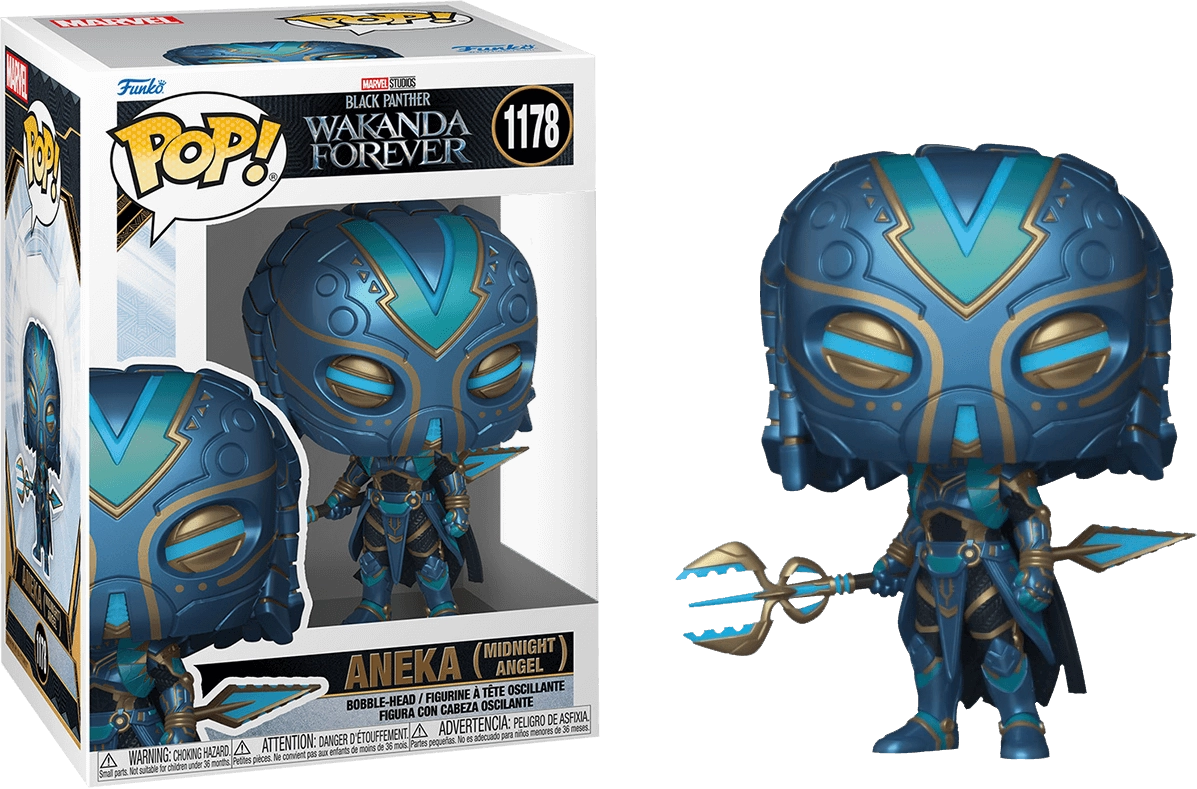 Funko Pop! Marvel: Black Panther Wakanda Forever S2 - Aneka (Midnight Angel)  for sale in Egypt from Games2Egypt