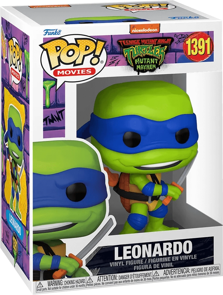 Funko Pop! Movies: Teenage Mutant Ninja Turtle - Leonardo  for sale in Egypt from Games2Egypt