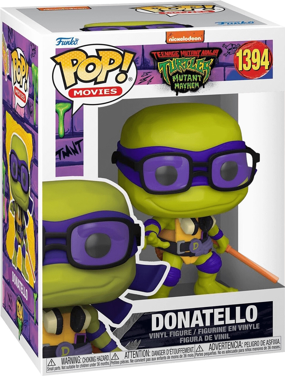 Funko Pop! Movies: Teenage Mutant Ninja Turtle - Donatello  for sale in Egypt from Games2Egypt