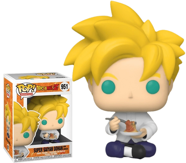 Funko Pop! Anime: Dragon Ball Z S9 - Super Saiyan Gohan with Noodles  for sale in Egypt from Games2Egypt