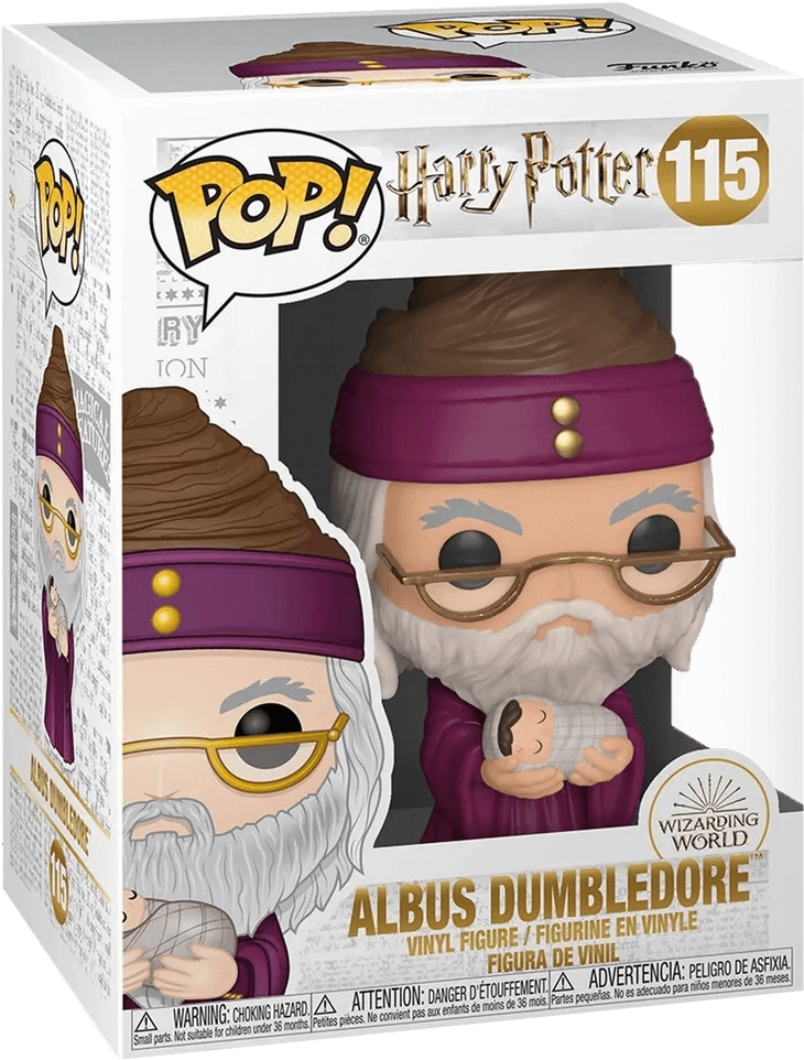 Funko Pop! Movies: Harry Potter - Dumbledore w/Baby Harry  for sale in Egypt from Games2Egypt