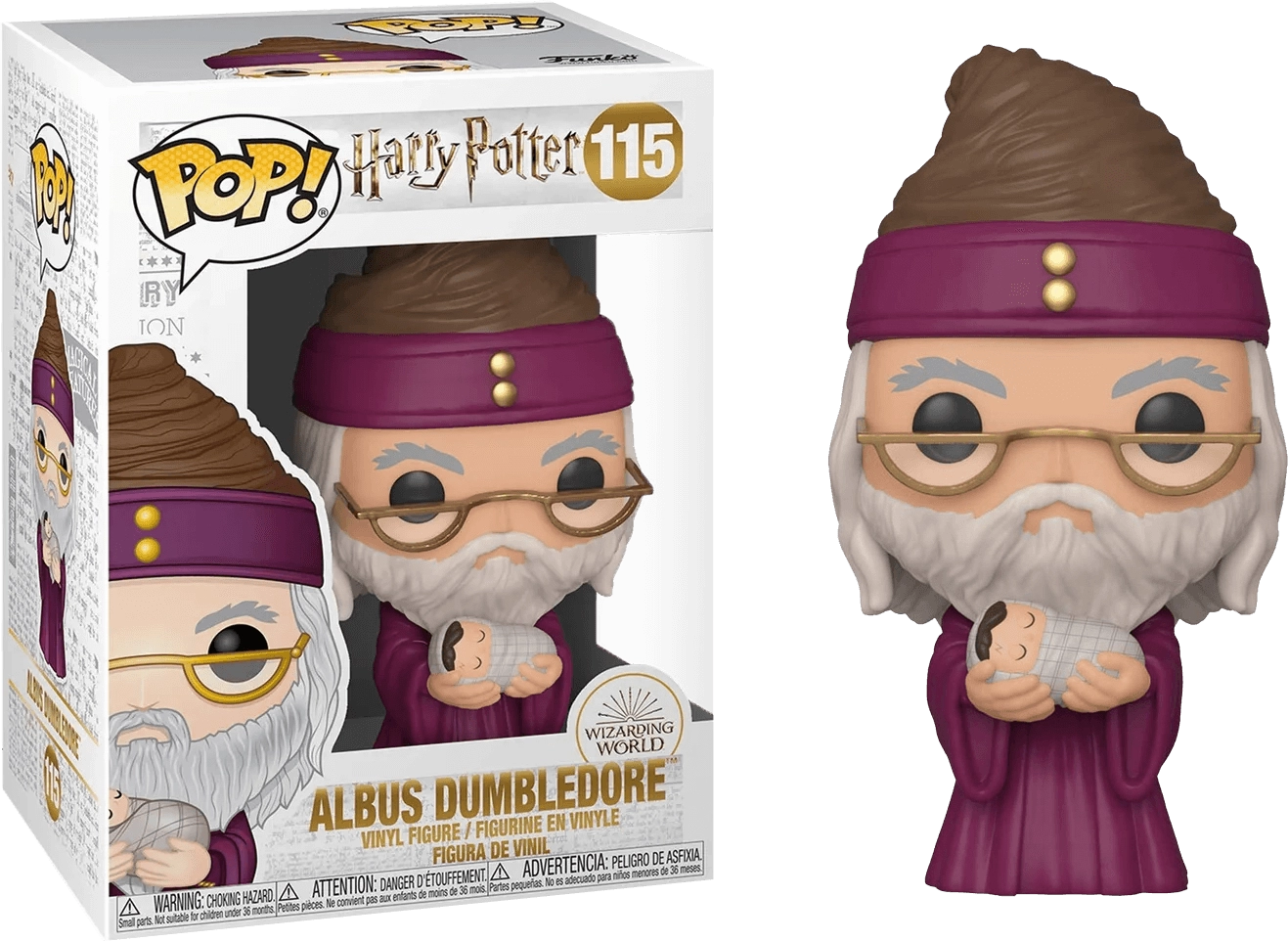 Funko Pop! Movies: Harry Potter - Dumbledore w/Baby Harry  for sale in Egypt from Games2Egypt