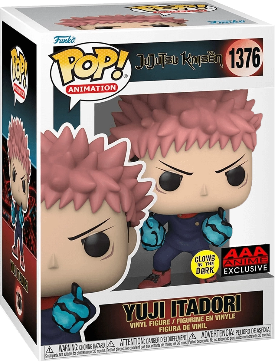 Funko Pop! Anime: Jujutsu Kaisen - Yuji Itadori (Divergent Fist) (GW)(Exc)  for sale in Egypt from Games2Egypt