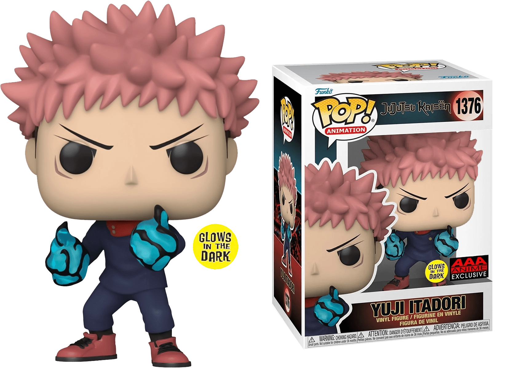 Funko Pop! Anime: Jujutsu Kaisen - Yuji Itadori (Divergent Fist) (GW)(Exc)  for sale in Egypt from Games2Egypt