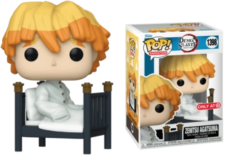 Funko Pop! Anime: Demon Slayer - Zenitsu Agatsuma in Bed  for sale in Egypt from Games2Egypt