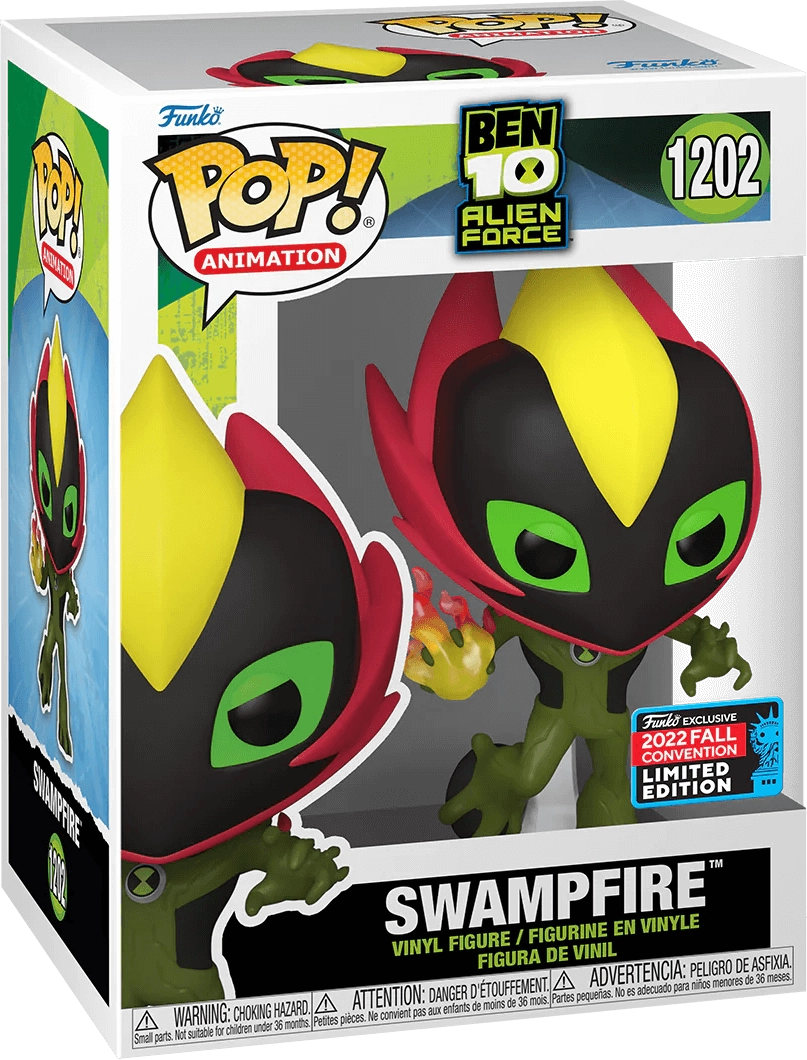 Funko Pop! TV: Ben 10 - Swampfire (NYCC'22)  for sale in Egypt from Games2Egypt