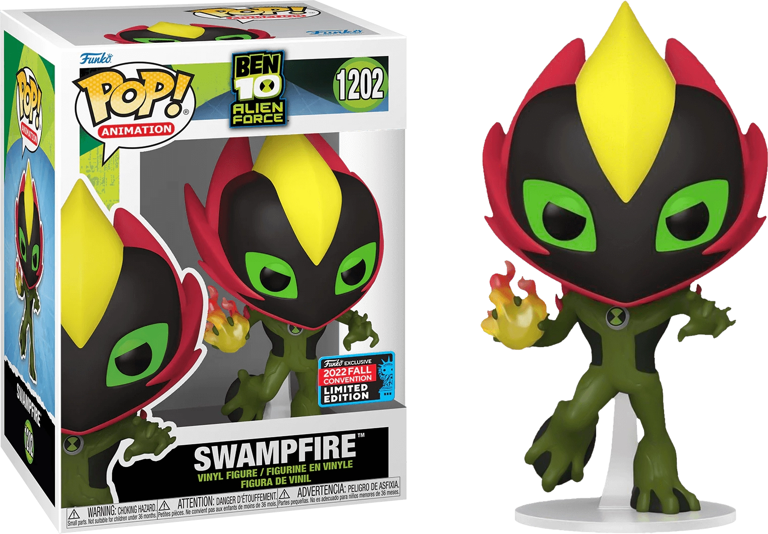 Funko Pop! TV: Ben 10 - Swampfire (NYCC'22)  for sale in Egypt from Games2Egypt