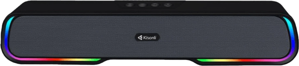 Kisonli LED-913 Bluetooth Karaoke Soundbar Speaker - Grey -  for sale in Egypt from Games2Egypt