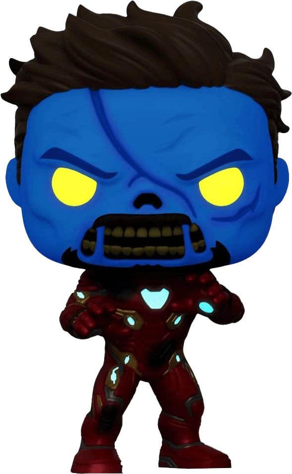 Funko Pop! Marvel: What If...? Zombie Iron Man (Glows in the Dark)  for sale in Egypt from Games2Egypt