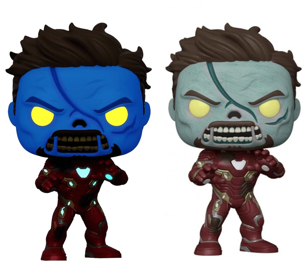 Funko Pop! Marvel: What If...? Zombie Iron Man (Glows in the Dark)  for sale in Egypt from Games2Egypt