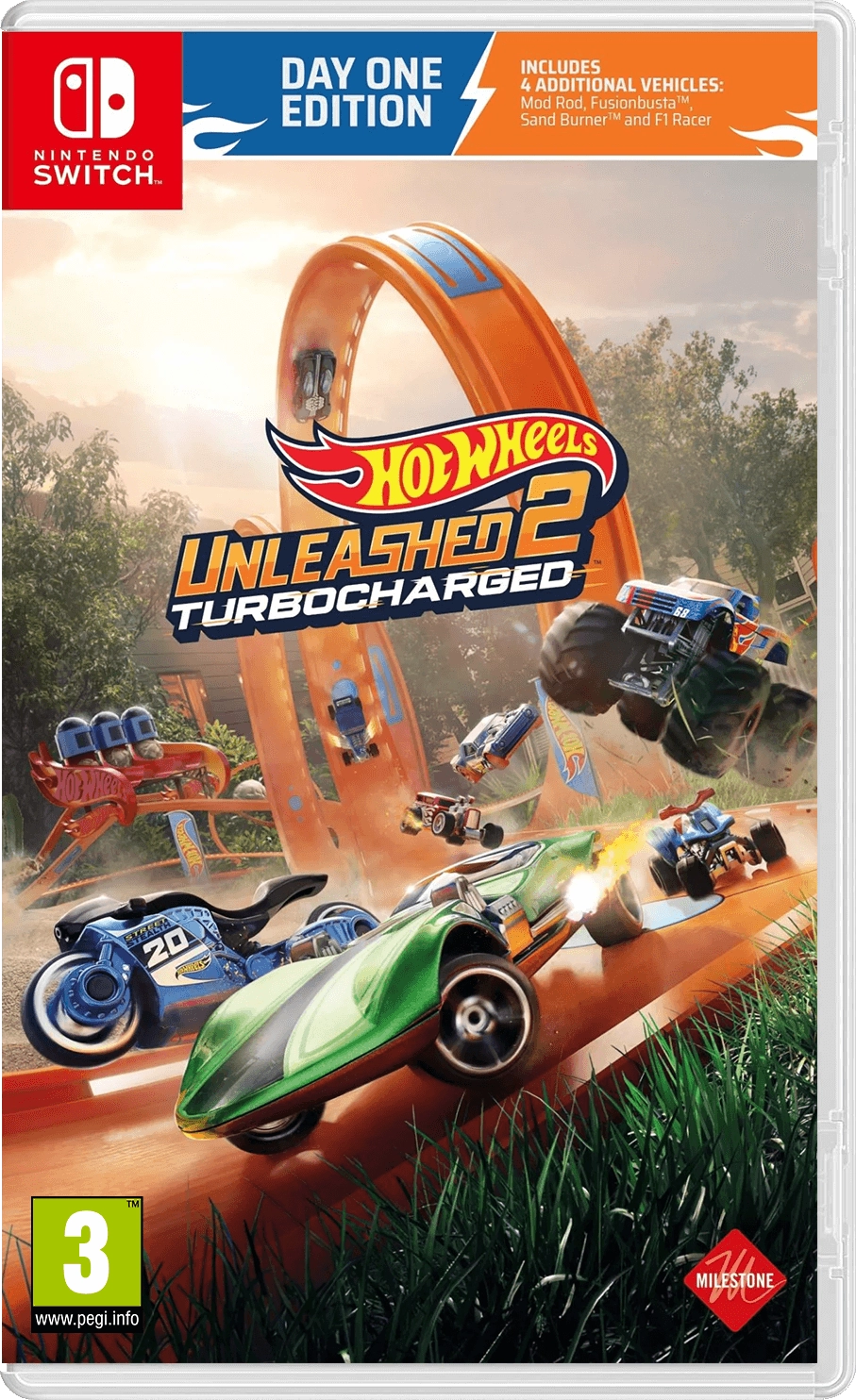 HOT WHEELS UNLEASHED 2 - Turbocharged (Day One Edition) - Nintendo Switch  for sale in Egypt from Games2Egypt